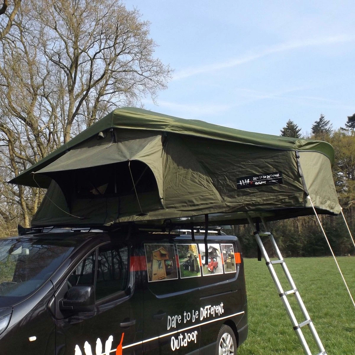 Dare to be DifferentOutdoor 140L daktent olive Dare To Be DifferentOutdoor 140L Daktent Olive -dewitschijndel winkel 100122 300 02 1