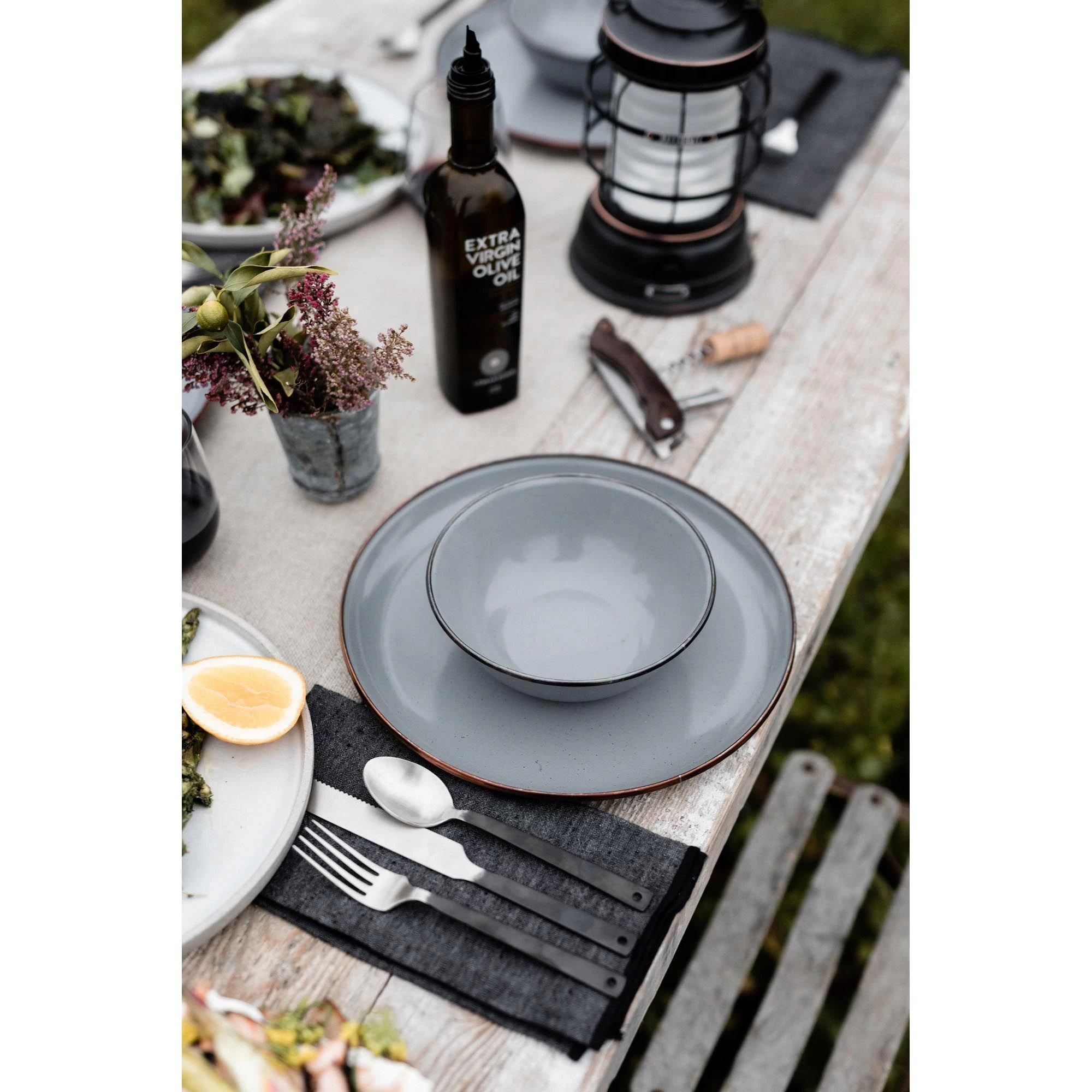 Barebones Emaille plat bord ø 280 mm grey 2-pack Barebones Emaille Plat Bord ø 280 Mm Grey 2-pack -dewitschijndel winkel 107141 900 03 1