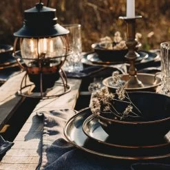 Barebones Emaille Plat Bord ø 280 Mm Charcoal 2-pack 4 Barebones Emaille Plat Bord ø 280 Mm Charcoal 2-pack -dewitschijndel winkel 107142 990 03