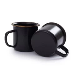 Barebones Emaille Mok 473 Ml Charcoal 2-pack -dewitschijndel winkel 107146 990 03