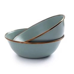 Barebones Emaille Schaal Mint 2-pack