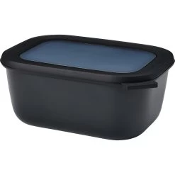 Mepal Cirqula Multikom Rechthoekig 1,5 Liter Nordic Black