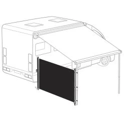 Thule Windscherm Voor Cassetteluifel 4 Thule Windscherm Voor Cassetteluifel -dewitschijndel winkel 110575 000 03 1