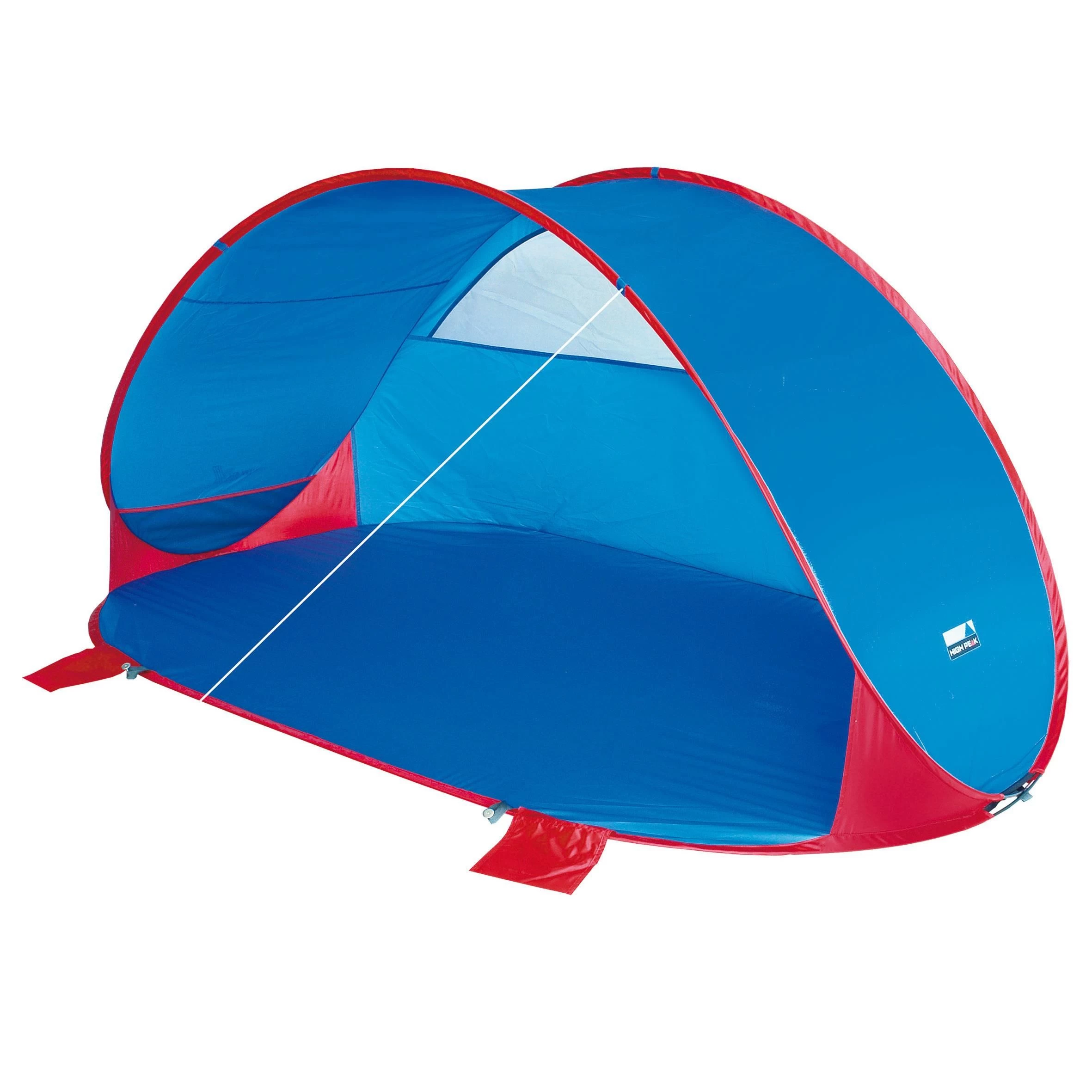 High PeakLagoon pop up strandtent blauw rood High PeakLagoon Pop Up Strandtent Blauw Rood -dewitschijndel winkel 111832 200 01 1