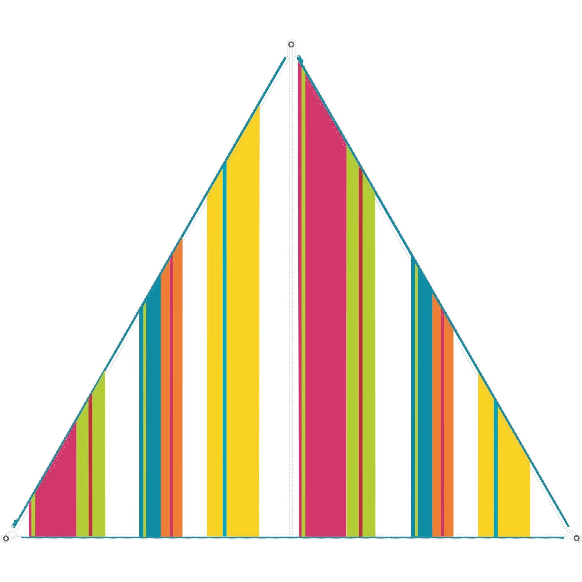 Bent Canvas Allover Set Caribbean tarp 250 x 250 x 250 stripe hawaï Bent Canvas Allover Set Caribbean Tarp 250 X 250 X 250 Stripe Hawaï -dewitschijndel winkel 111862 500 01 1