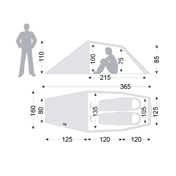 Nordisk Halland 2 LW lichtgewicht tunneltent Nordisk Halland 2 LW Lichtgewicht Tunneltent -dewitschijndel winkel 111989 300 02 2