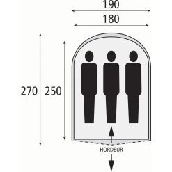 Safarica Cycloon L Pop Up Tent Dark Shadow -dewitschijndel winkel 112084 900 03 2