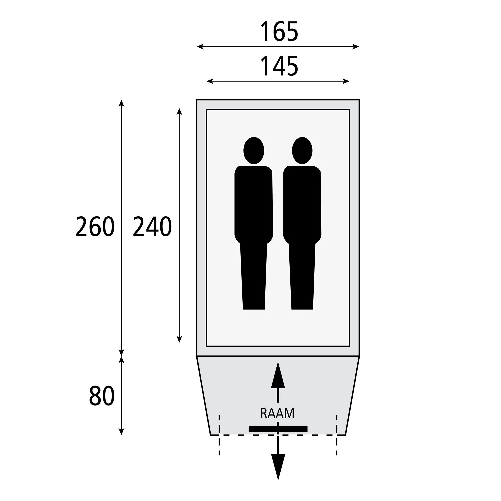 Safarica Hurricane M pop up tent Safarica Hurricane M Pop Up Tent -dewitschijndel winkel 112092 900 02 2