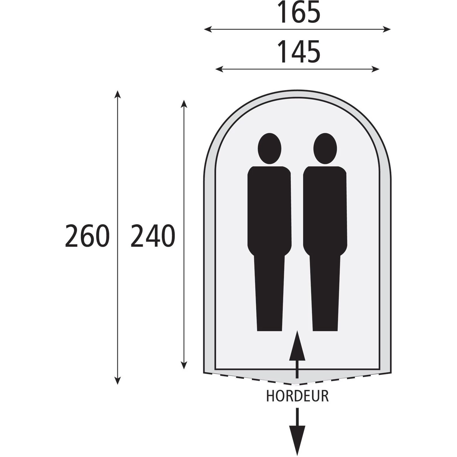 Safarica Cycloon M pop up tent dark shadow Safarica Cycloon M Pop Up Tent Dark Shadow -dewitschijndel winkel 112099 900 03 2