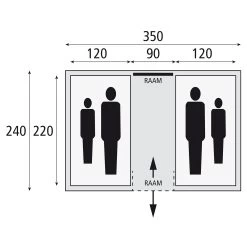 Bardani Amigo 350 RSTC Vis-a-vis Tent 10 Bardani Amigo 350 RSTC Vis-a-vis Tent -dewitschijndel winkel 112153 180 09 3