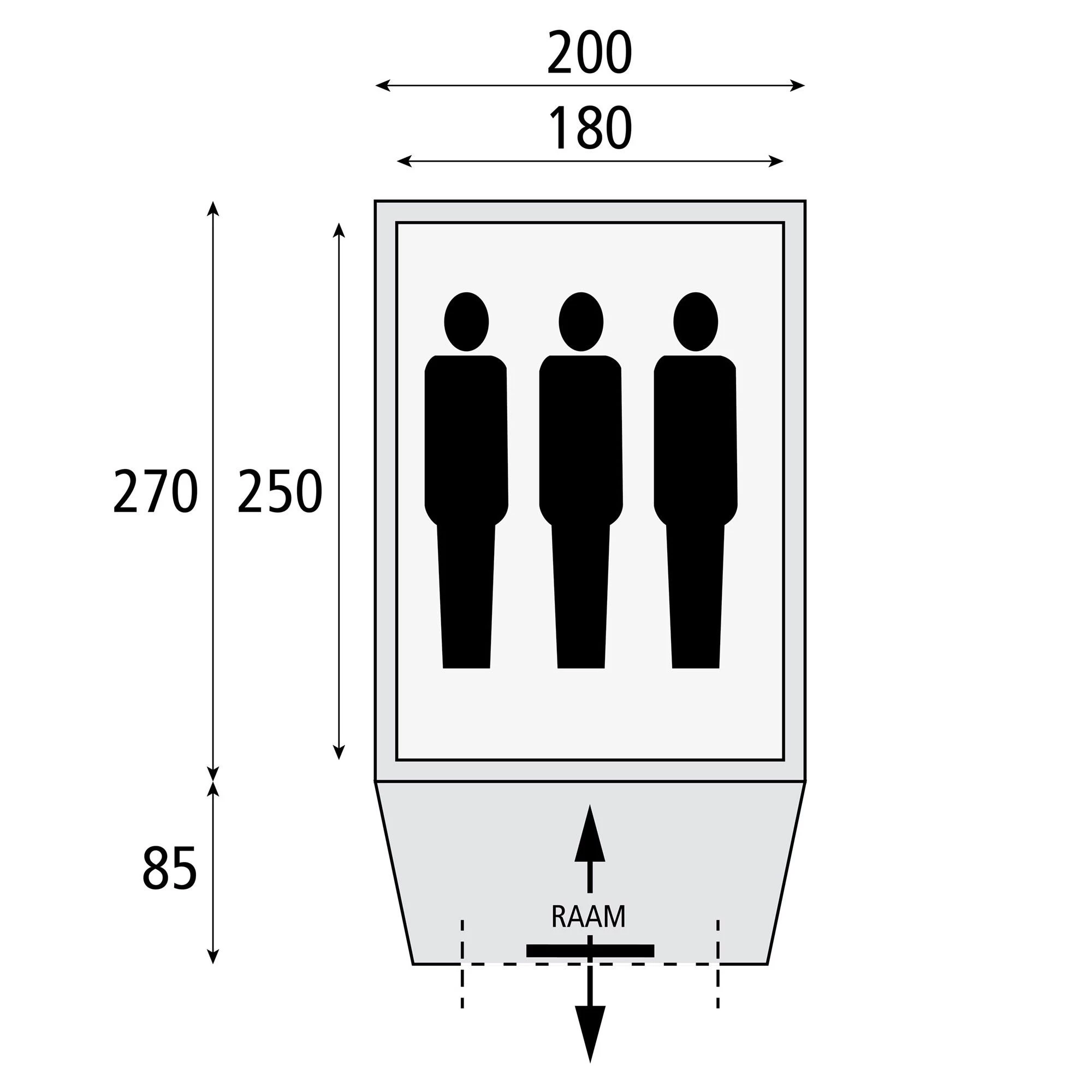 Safarica Hurricane L pop up tent Safarica Hurricane L Pop Up Tent -dewitschijndel winkel 112194 900 02 2