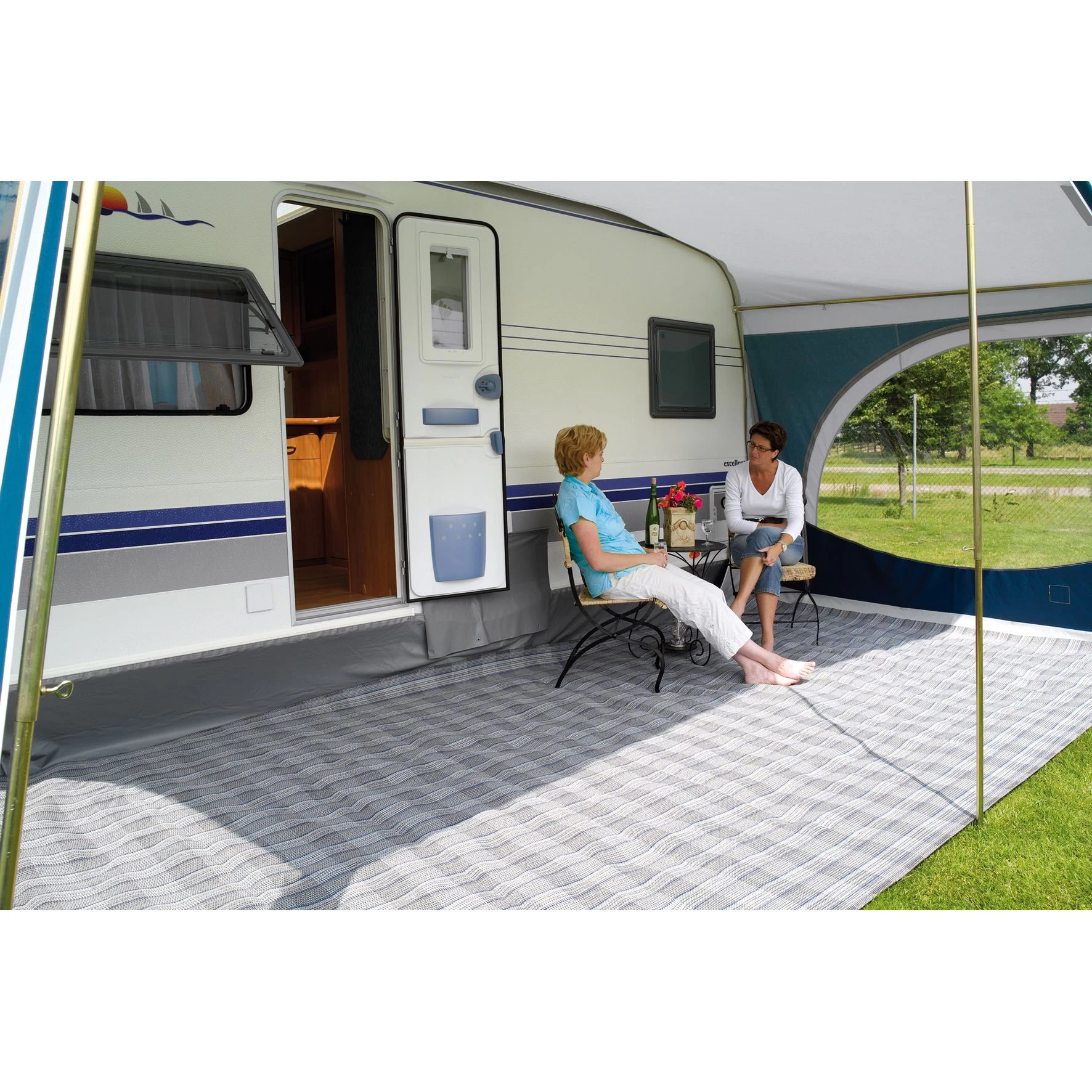 Walker Jolax tenttapijt lichtgrijs donkergrijs blauw - 350 x 560 cm Walker Jolax Tenttapijt Lichtgrijs Donkergrijs Blauw - 350 X 560 Cm -dewitschijndel winkel 112286 900 02 2