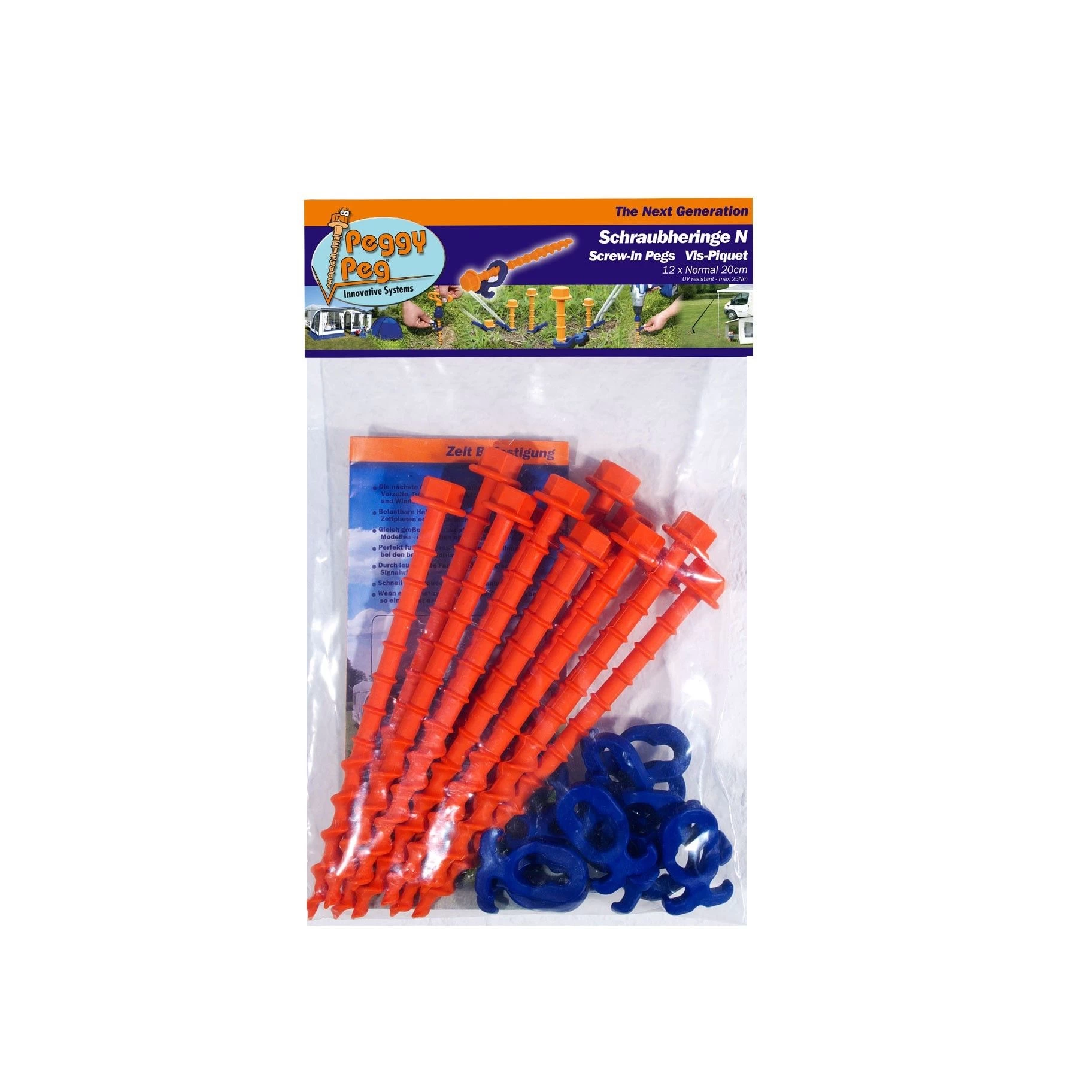 Peggy PegSchroefharing set oranje blauw Peggy PegSchroefharing Set Oranje Blauw -dewitschijndel winkel 112297 470 02