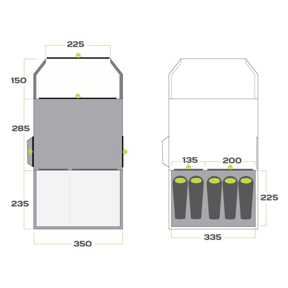 Zempire Aero TL Poly Cotton Pro opblaasbare tent 2022 Zempire Aero TL Poly Cotton Pro Opblaasbare Tent 2022 -dewitschijndel winkel 112381 180 07 1