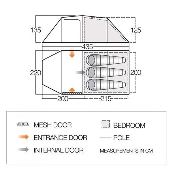 Vango Omega 350 lichtgewicht tunneltent pamir green Vango Omega 350 Lichtgewicht Tunneltent Pamir Green -dewitschijndel winkel 112456 300 03 1