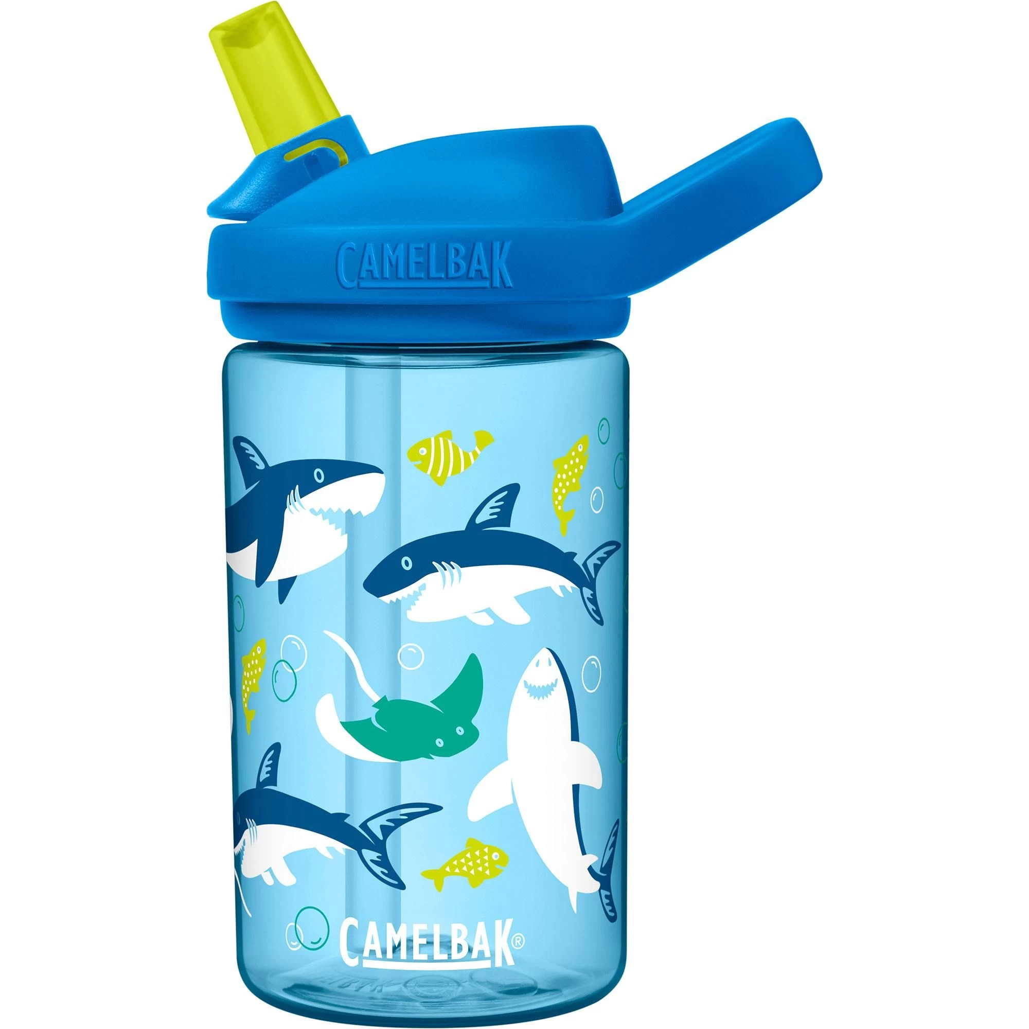 Camelbak Eddy+ Kids drinkfles 400 ml sharks and rays Camelbak Eddy+ Kids Drinkfles 400 Ml Sharks And Rays -dewitschijndel winkel 114007 505 01