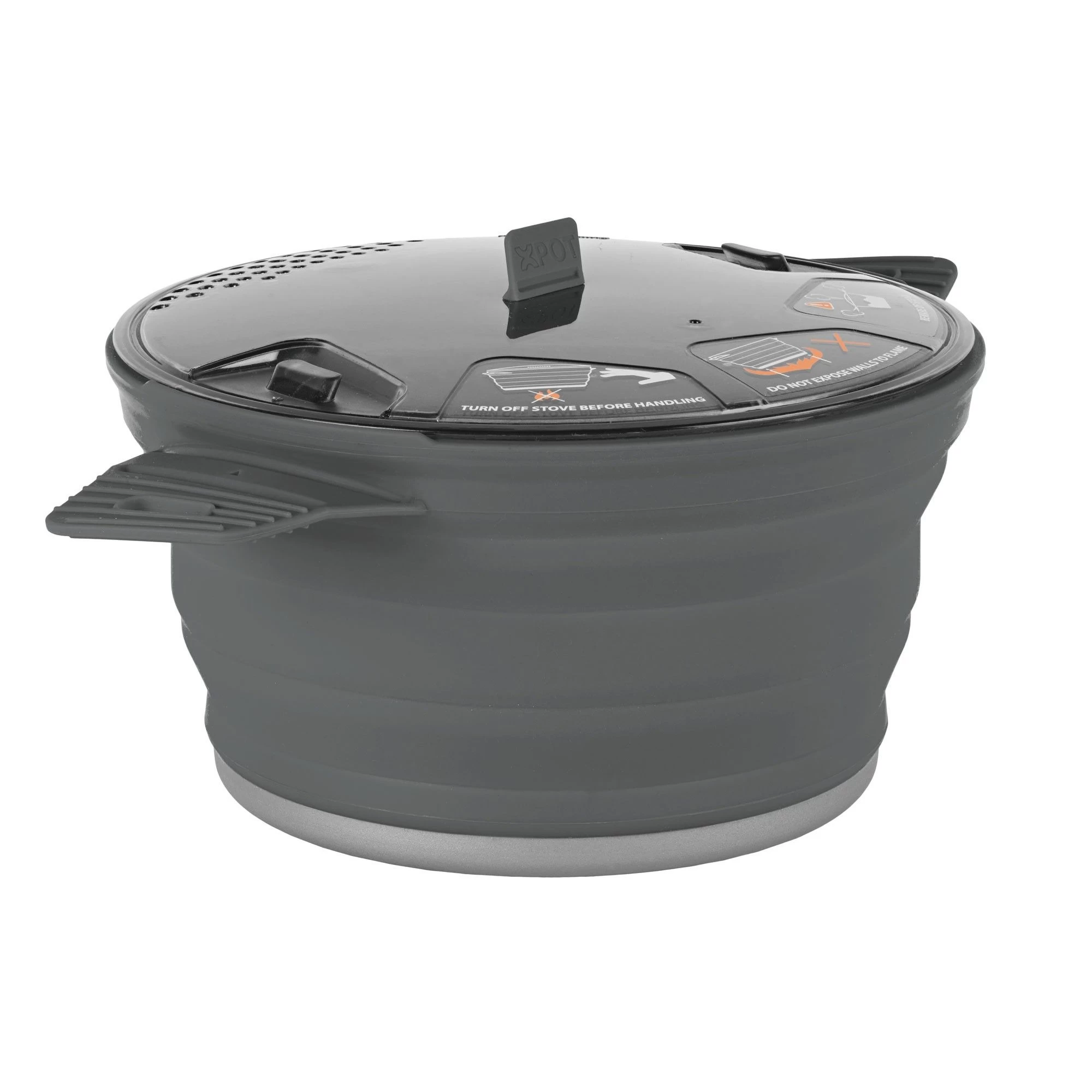 Sea To SummitX-Pot opvouwbare kookpan grey 2,8 liter Sea To SummitX-Pot Opvouwbare Kookpan Grey 2,8 Liter -dewitschijndel winkel 114919 900 01