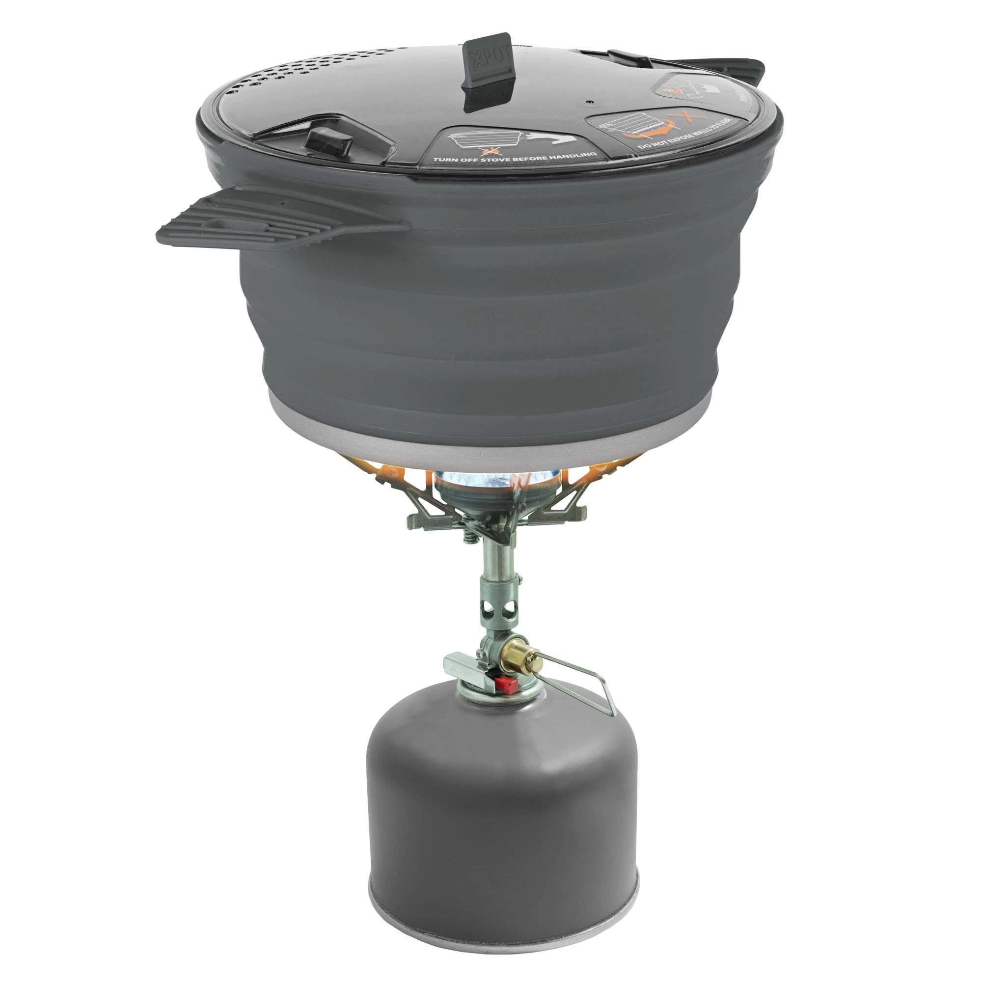 Sea To SummitX-Pot opvouwbare kookpan grey 2,8 liter Sea To SummitX-Pot Opvouwbare Kookpan Grey 2,8 Liter -dewitschijndel winkel 114919 900 03