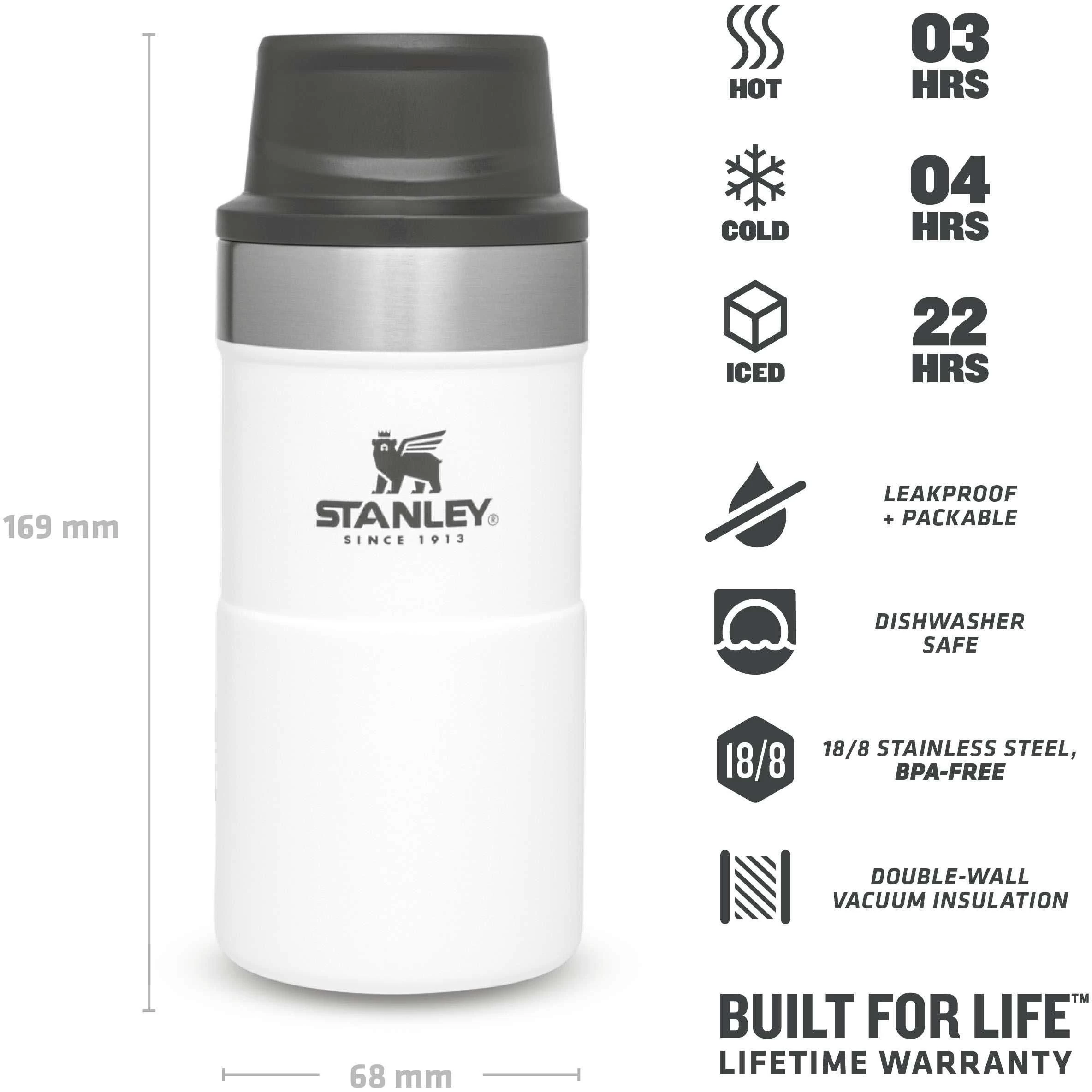 Stanley PMIClassic Trigger-Action thermosbeker 250 ml polar Stanley PMIClassic Trigger-Action Thermosbeker 250 Ml Polar -dewitschijndel winkel 115052 100 03