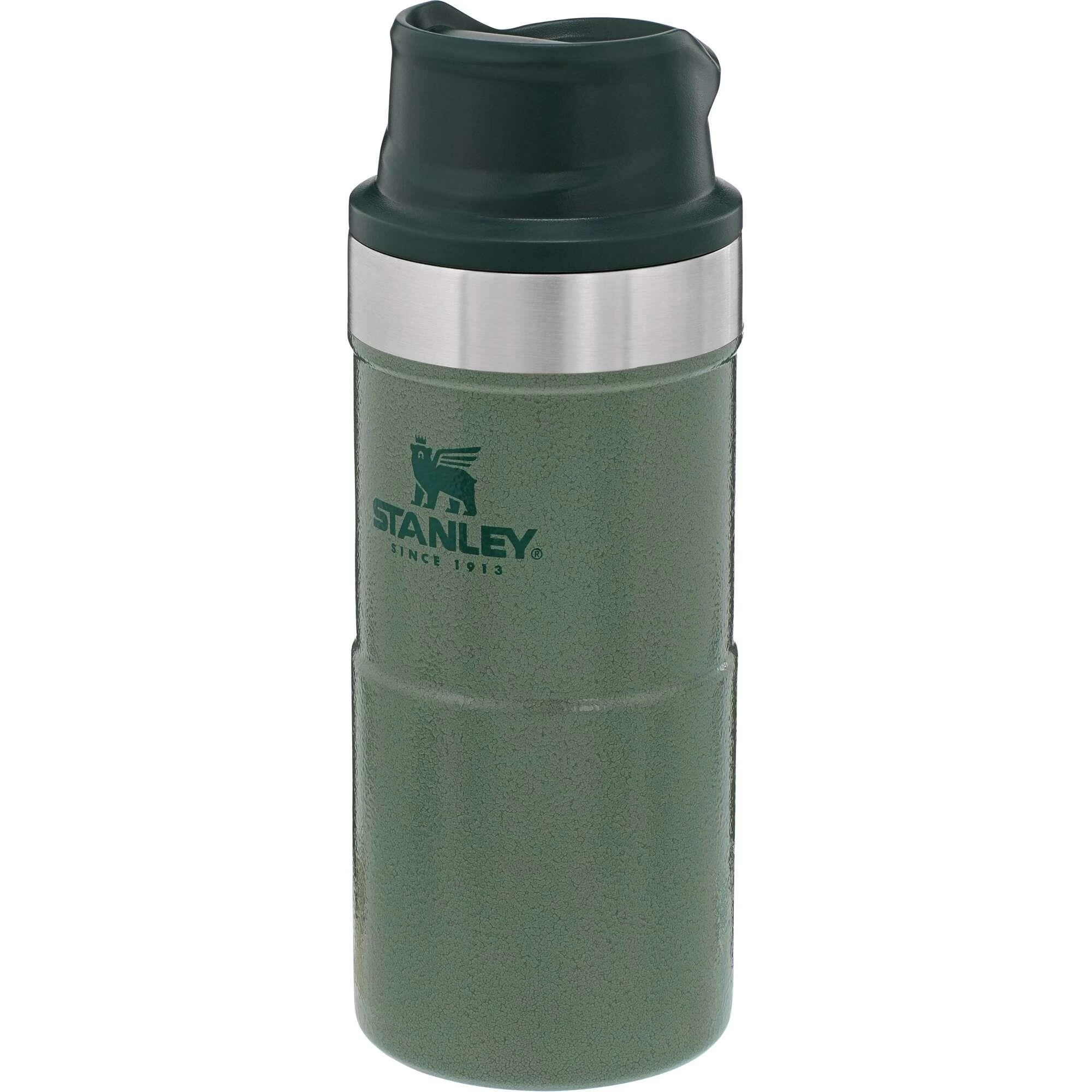 Stanley PMIClassic Trigger-Action thermosbeker 350 ml hammertone green Stanley PMIClassic Trigger-Action Thermosbeker 350 Ml Hammertone Green -dewitschijndel winkel 115055 300 02 1