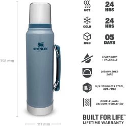 Stanley PMIThe Legendary Classic Thermosfles 1 Literhammertone Ice 4 Stanley PMIThe Legendary Classic Thermosfles 1 Literhammertone Ice -dewitschijndel winkel 115081 200 03