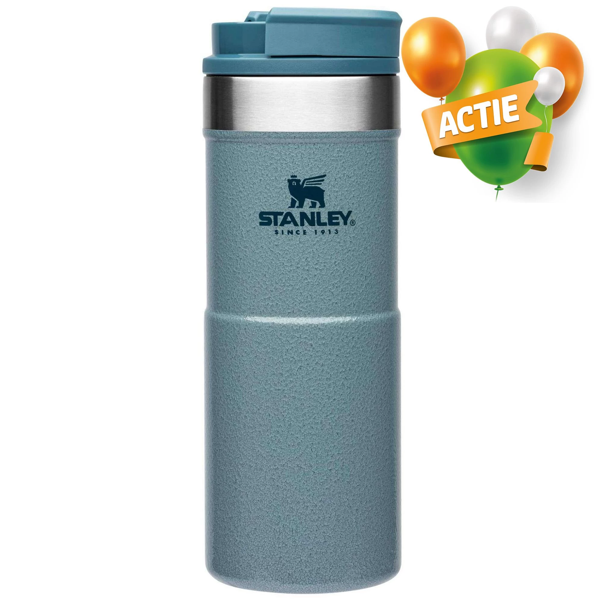 Stanley PMIThe NeverLeak Travel thermosbeker 350 mlhammertone ice Stanley PMIThe NeverLeak Travel Thermosbeker 350 Mlhammertone Ice -dewitschijndel winkel 115087 200 01