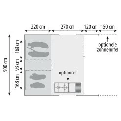 Cabanon Monaco Basic Vouwwagen 2023 -dewitschijndel winkel 132331 180 14 1