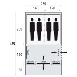 Bardani Spitfire 280 RSTC Tunneltent 2023 9 Bardani Spitfire 280 RSTC Tunneltent 2023 -dewitschijndel winkel 139627 180 08 7