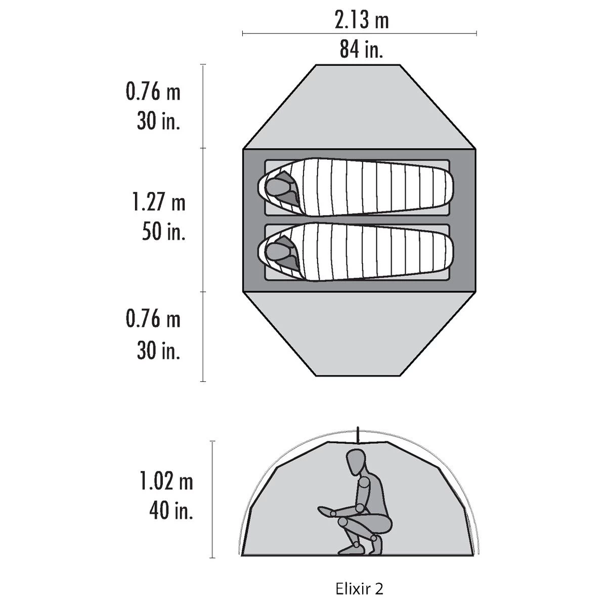 MSR Elixir 2 lichtgewicht koepeltent MSR Elixir 2 Lichtgewicht Koepeltent -dewitschijndel winkel 139729 300 03 2