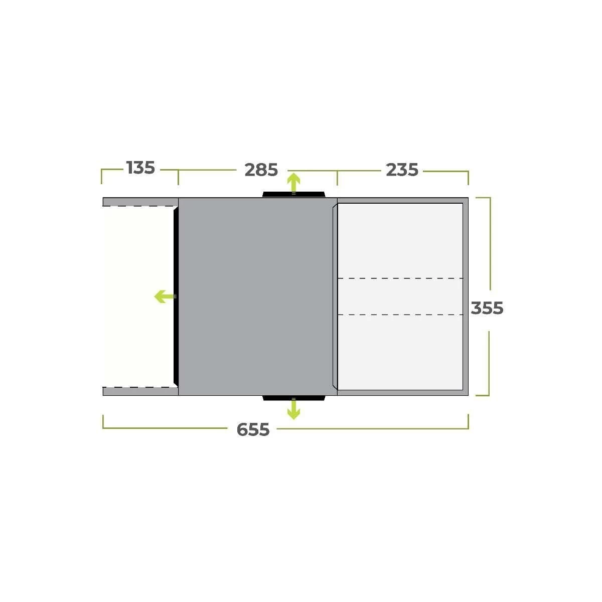 Zempire Evo TL Air opblaasbare tent 2022 Zempire Evo TL Air Opblaasbare Tent 2022 -dewitschijndel winkel 139768 300 07