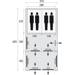 Bardani AirSpace 310 TC Opblaasbare Tent 2023 10 Bardani AirSpace 310 TC Opblaasbare Tent 2023 -dewitschijndel winkel 139915 000 09