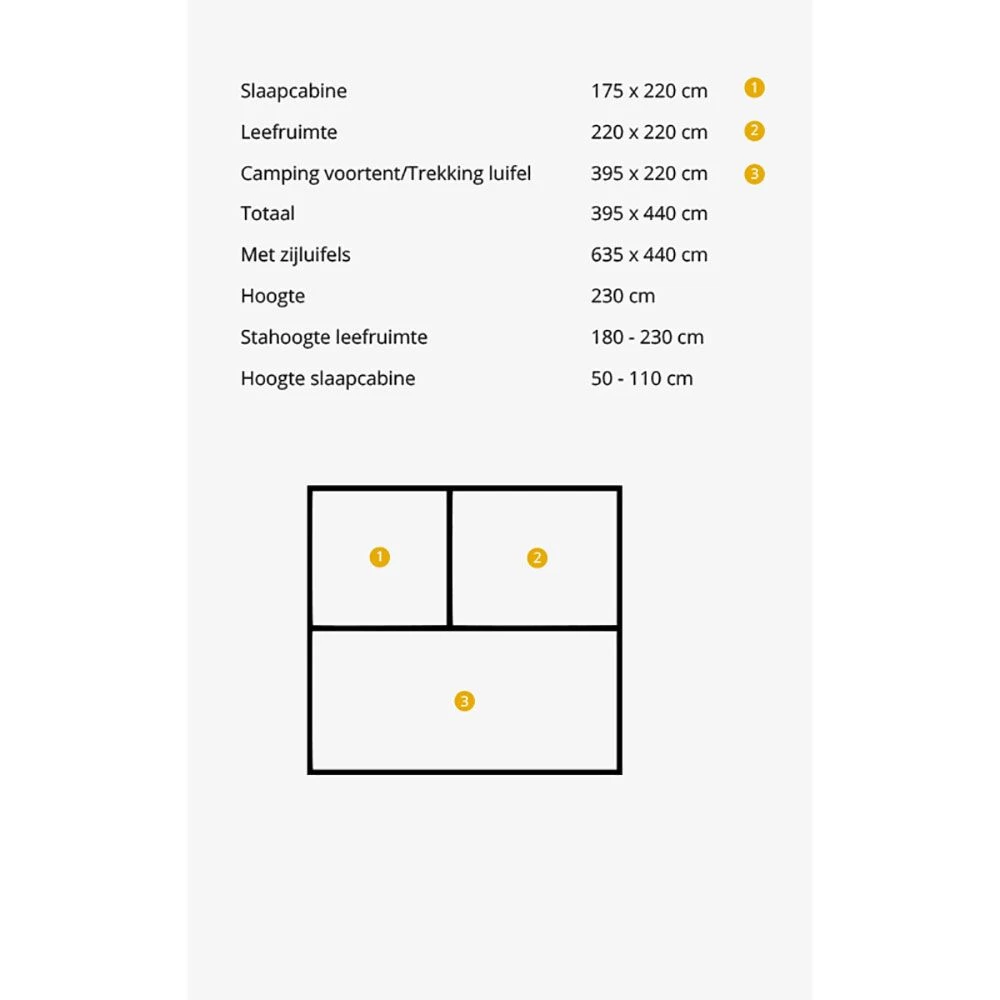 Campooz Fat Freddy Camping vouwwagen inclusief voortent Campooz Fat Freddy Camping Vouwwagen Inclusief Voortent -dewitschijndel winkel 140060 000 02 1
