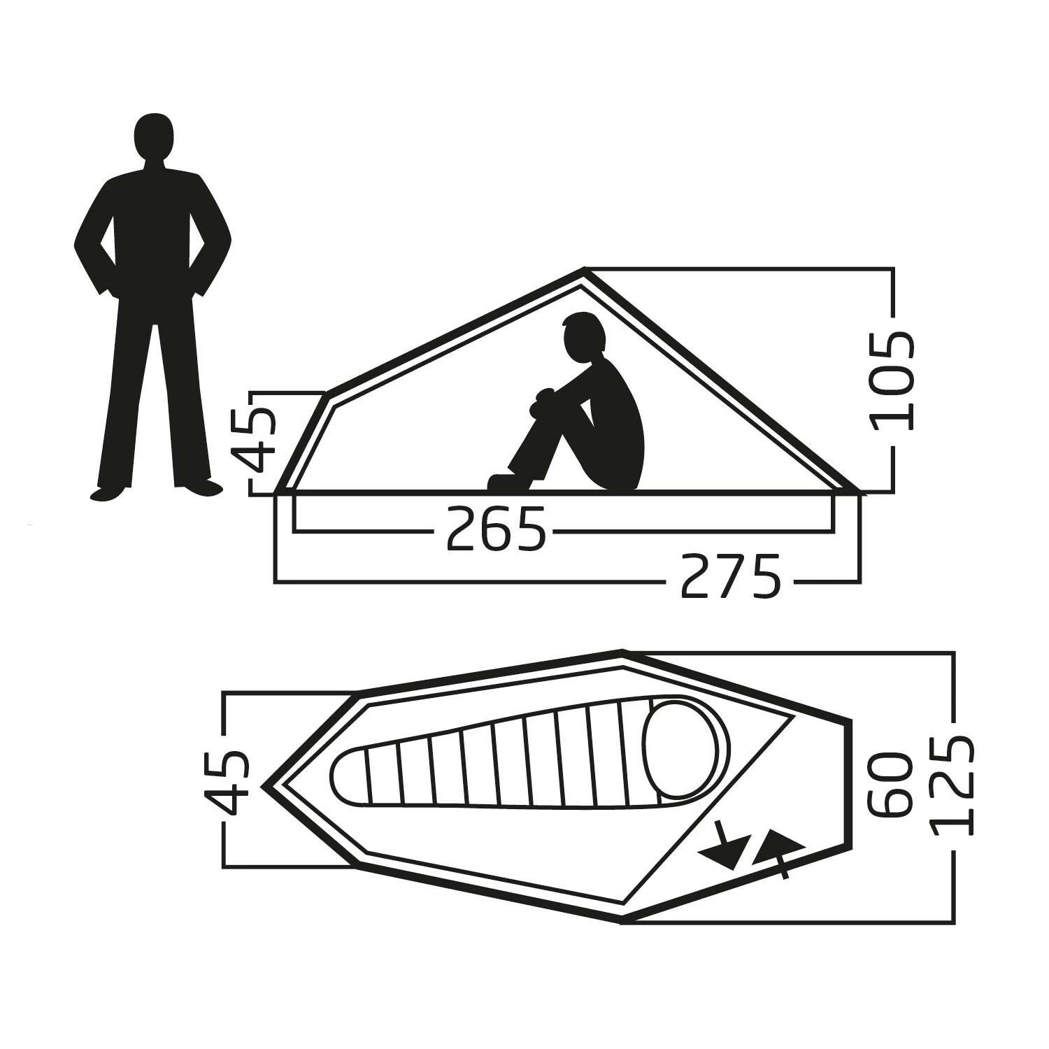 Nordisk Svalbard 1 PU lichtgewicht tunneltent Nordisk Svalbard 1 PU Lichtgewicht Tunneltent -dewitschijndel winkel 142179 300 09