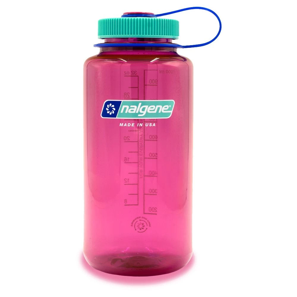 Nalgene Wide Mouth Sustain drinkfles 1 liter electric magenta Nalgene Wide Mouth Sustain Drinkfles 1 Liter Electric Magenta -dewitschijndel winkel 142333 730 01