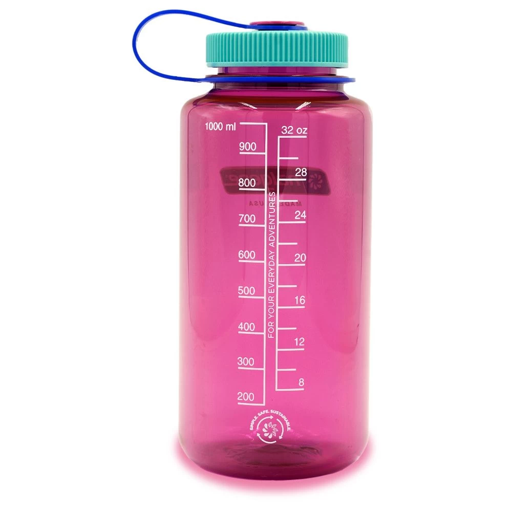 Nalgene Wide Mouth Sustain drinkfles 1 liter electric magenta Nalgene Wide Mouth Sustain Drinkfles 1 Liter Electric Magenta -dewitschijndel winkel 142333 730 02