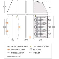 Vango Lismore Air 600XL Opblaasbare Tent 7 Vango Lismore Air 600XL Opblaasbare Tent -dewitschijndel winkel 143517 900 06