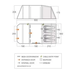 Vango Lismore Air 450 Opblaasbare Tent 6 Vango Lismore Air 450 Opblaasbare Tent -dewitschijndel winkel 143518 900 05