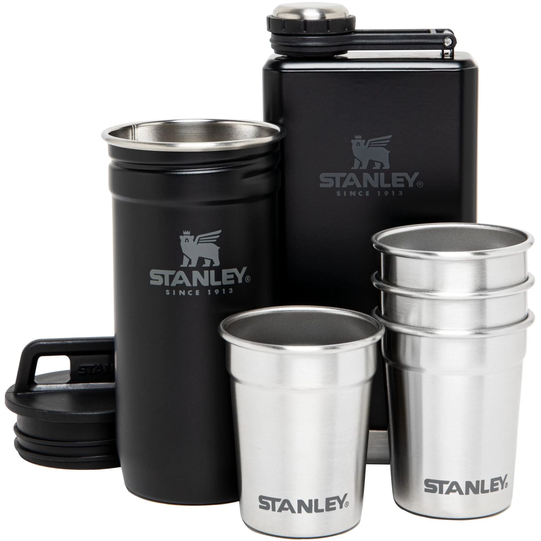Stanley PMIAdventure Shotglass Classic drinkflesset matte black Stanley PMIAdventure Shotglass Classic Drinkflesset Matte Black -dewitschijndel winkel 145846 990 01