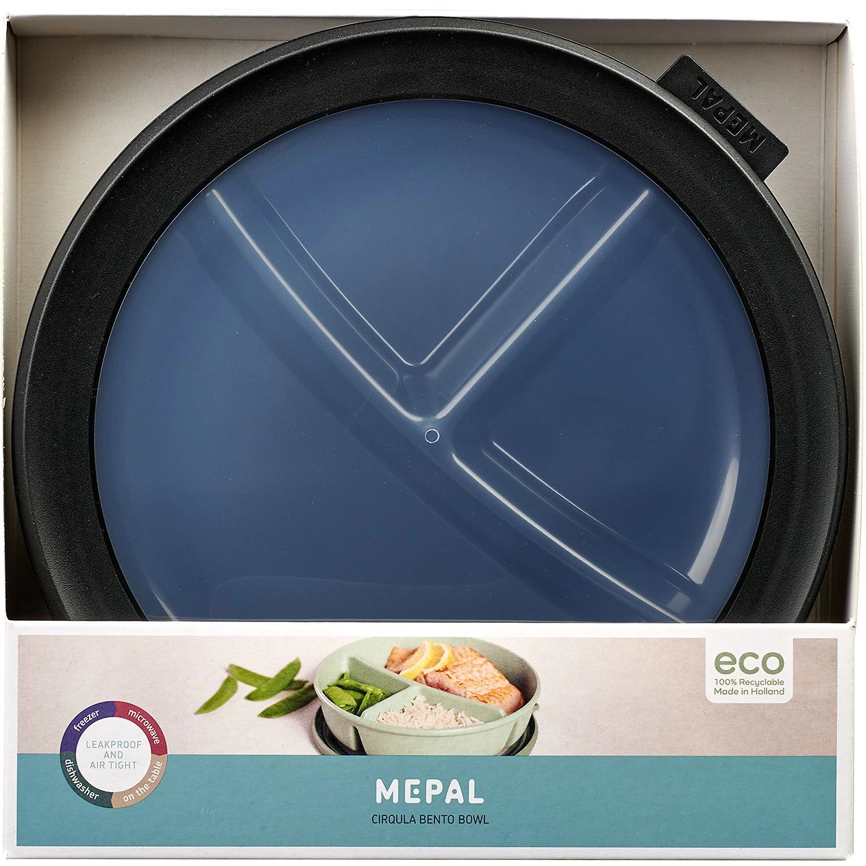 Mepal Cirqula Bento multikom rond 1 liter nordic black Mepal Cirqula Bento Multikom Rond 1 Liter Nordic Black -dewitschijndel winkel 149896 990 02