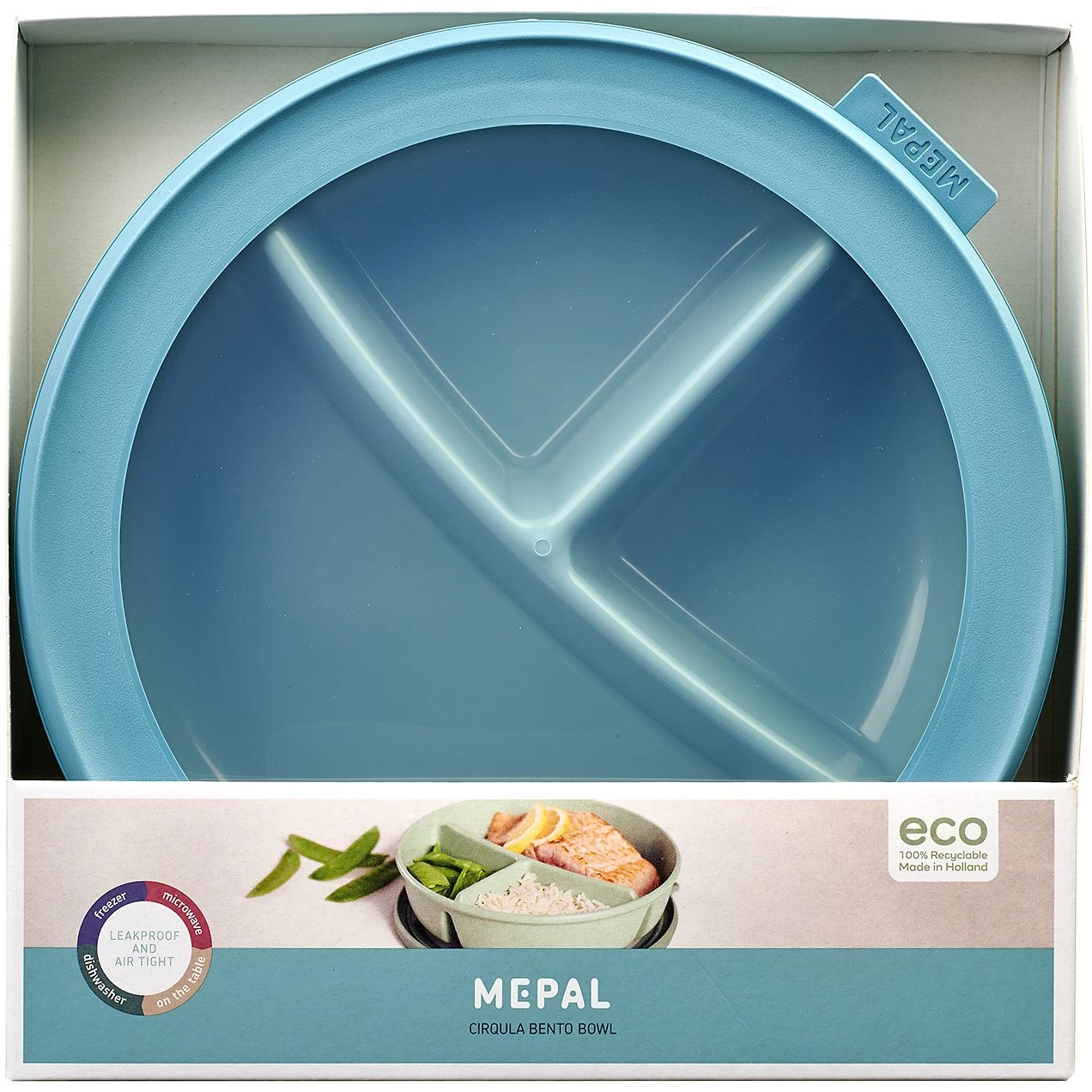 Mepal Cirqula Bento multikom rond 1 liter nordic green Mepal Cirqula Bento Multikom Rond 1 Liter Nordic Green -dewitschijndel winkel 149897 300 02